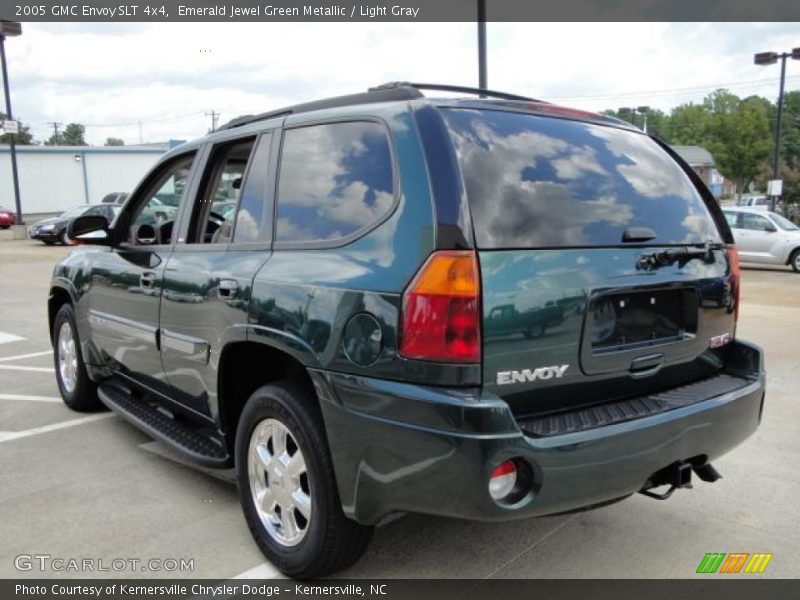 Emerald Jewel Green Metallic / Light Gray 2005 GMC Envoy SLT 4x4