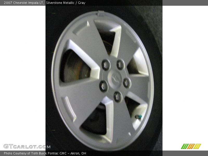 Silverstone Metallic / Gray 2007 Chevrolet Impala LT