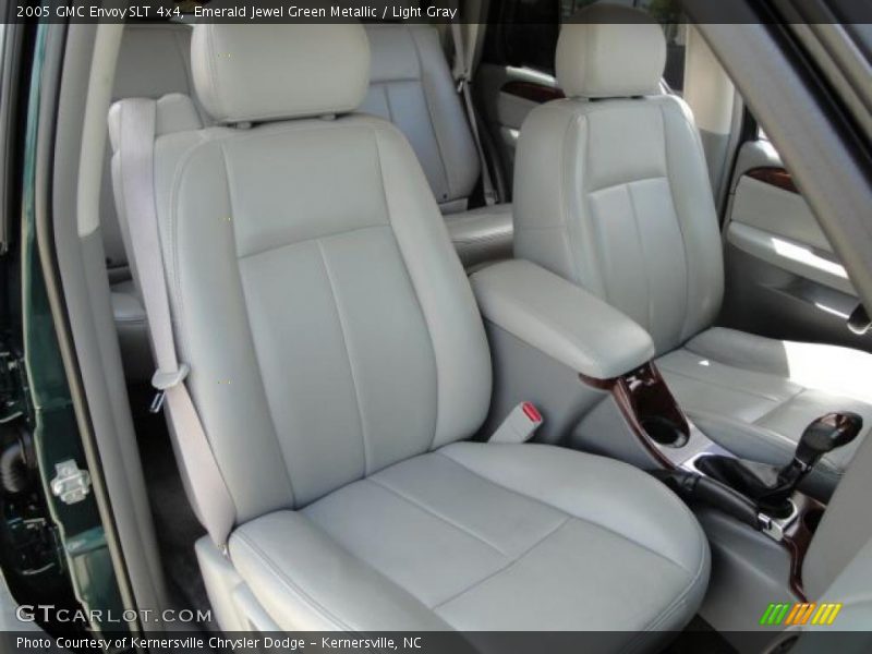 Emerald Jewel Green Metallic / Light Gray 2005 GMC Envoy SLT 4x4