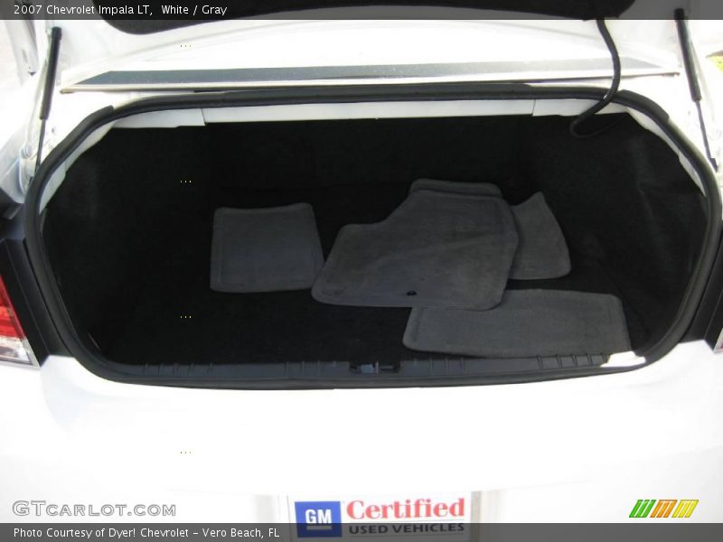 White / Gray 2007 Chevrolet Impala LT