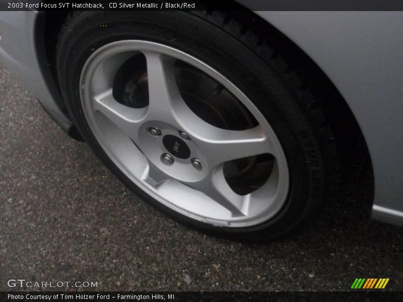 CD Silver Metallic / Black/Red 2003 Ford Focus SVT Hatchback