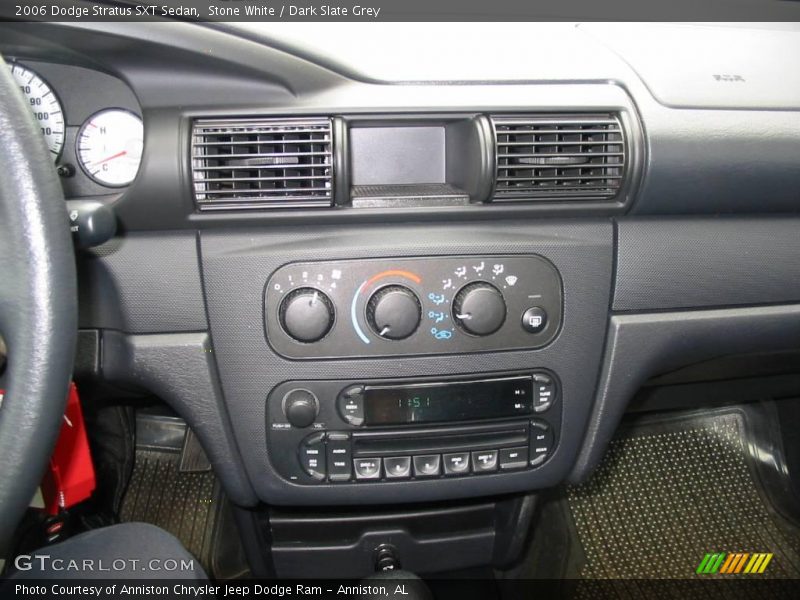 Stone White / Dark Slate Grey 2006 Dodge Stratus SXT Sedan
