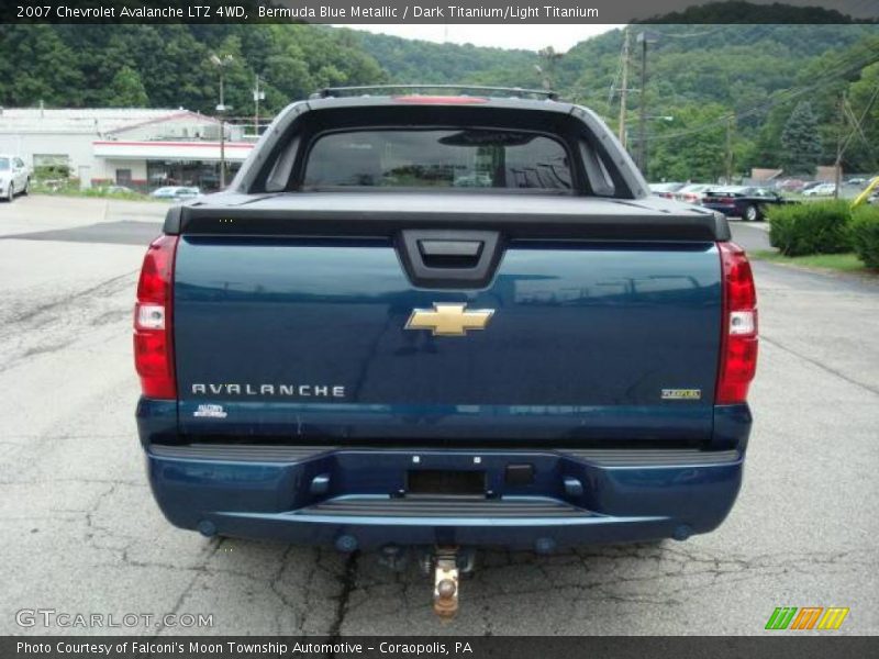 Bermuda Blue Metallic / Dark Titanium/Light Titanium 2007 Chevrolet Avalanche LTZ 4WD