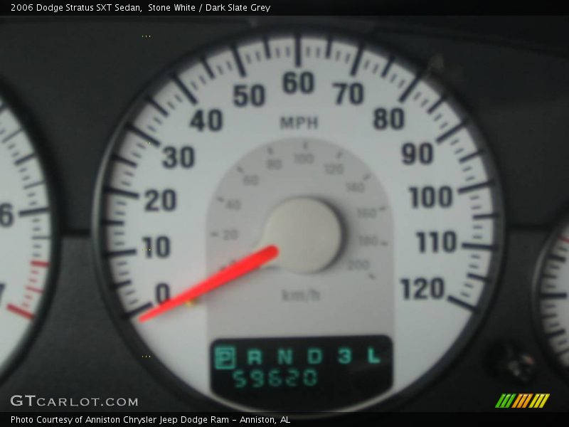 Stone White / Dark Slate Grey 2006 Dodge Stratus SXT Sedan