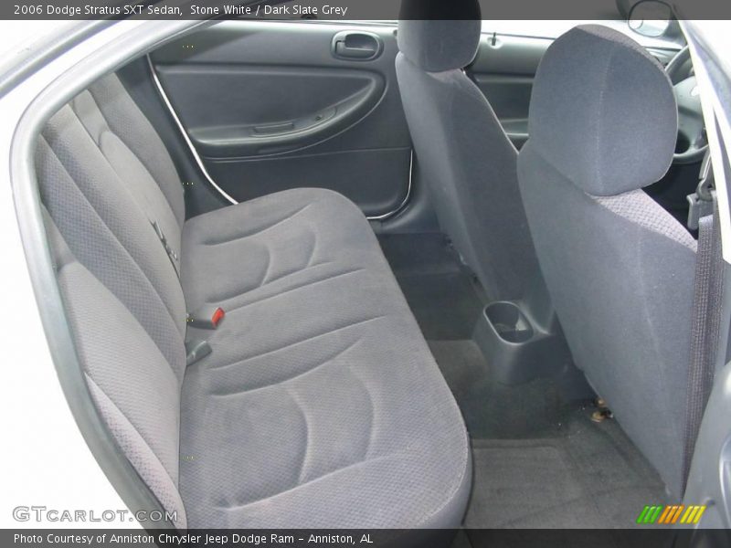 Stone White / Dark Slate Grey 2006 Dodge Stratus SXT Sedan