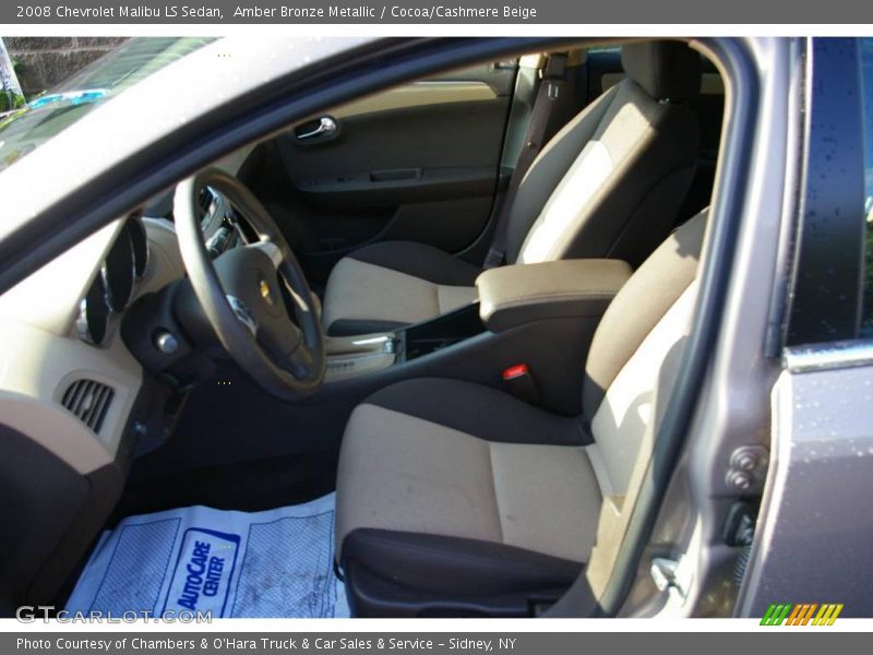 Amber Bronze Metallic / Cocoa/Cashmere Beige 2008 Chevrolet Malibu LS Sedan