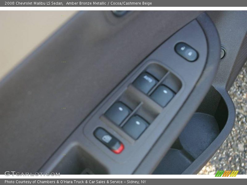 Amber Bronze Metallic / Cocoa/Cashmere Beige 2008 Chevrolet Malibu LS Sedan