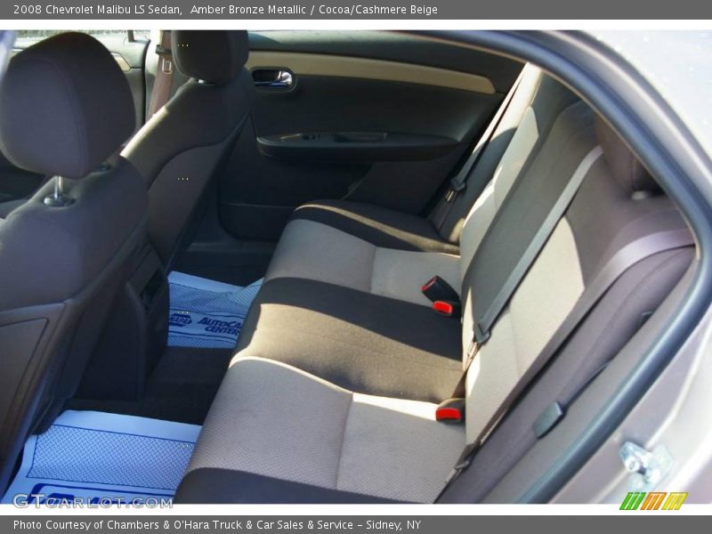 Amber Bronze Metallic / Cocoa/Cashmere Beige 2008 Chevrolet Malibu LS Sedan