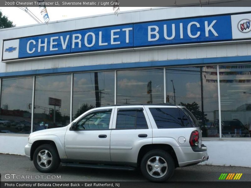 Silverstone Metallic / Light Gray 2008 Chevrolet TrailBlazer LS