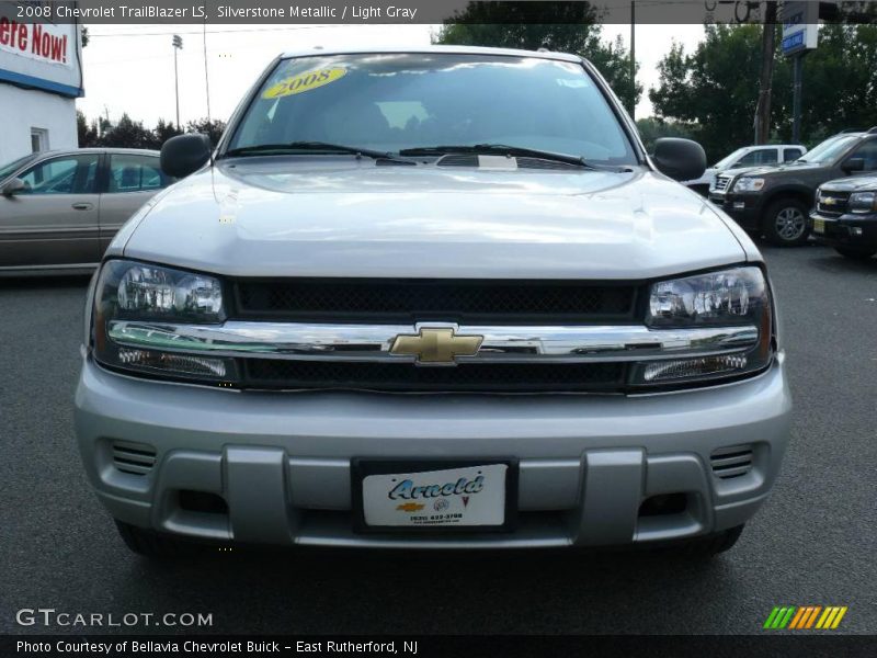 Silverstone Metallic / Light Gray 2008 Chevrolet TrailBlazer LS