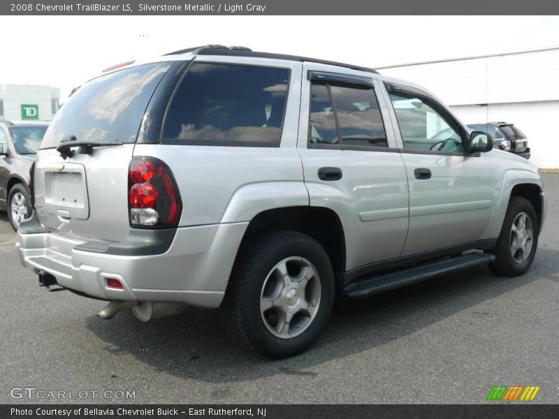 Silverstone Metallic / Light Gray 2008 Chevrolet TrailBlazer LS