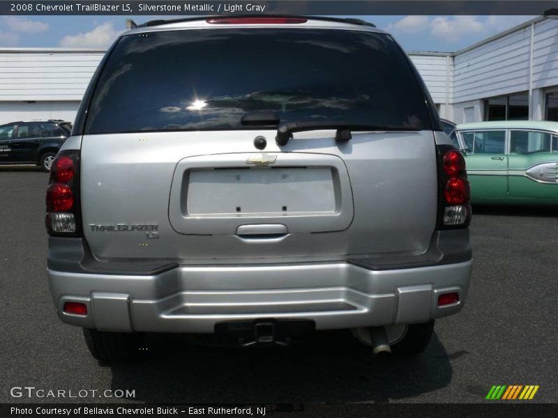 Silverstone Metallic / Light Gray 2008 Chevrolet TrailBlazer LS