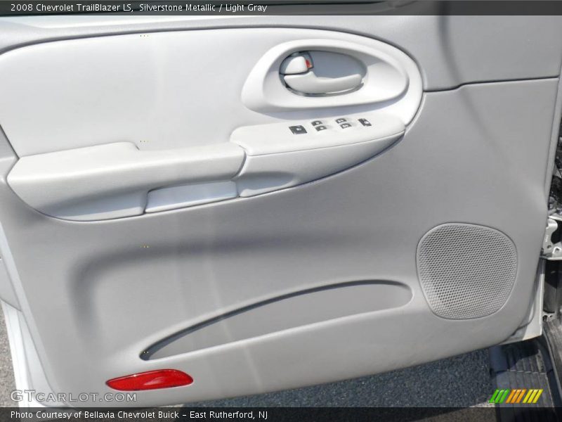 Silverstone Metallic / Light Gray 2008 Chevrolet TrailBlazer LS