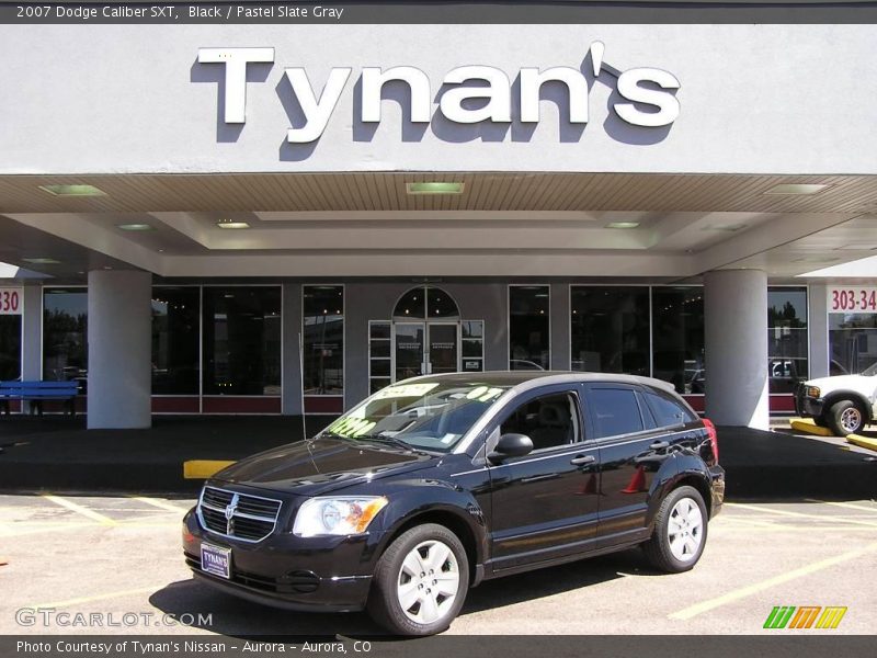 Black / Pastel Slate Gray 2007 Dodge Caliber SXT