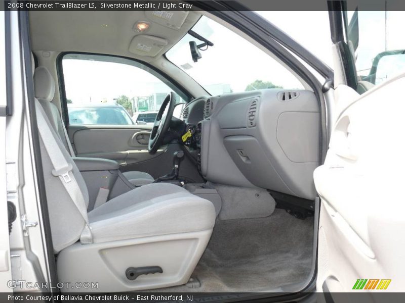 Silverstone Metallic / Light Gray 2008 Chevrolet TrailBlazer LS