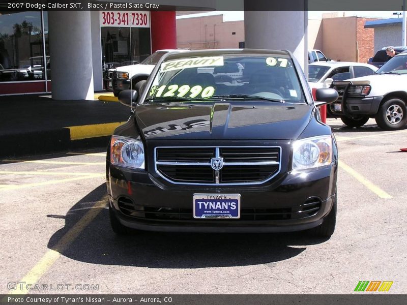 Black / Pastel Slate Gray 2007 Dodge Caliber SXT