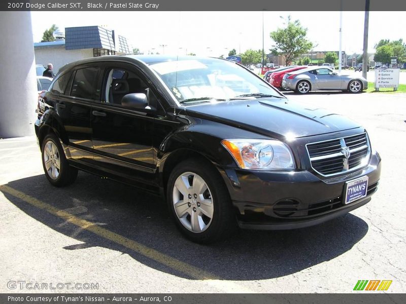 Black / Pastel Slate Gray 2007 Dodge Caliber SXT