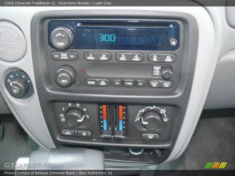 Silverstone Metallic / Light Gray 2008 Chevrolet TrailBlazer LS
