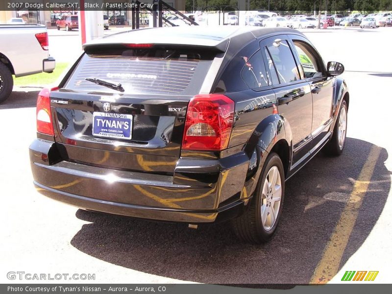 Black / Pastel Slate Gray 2007 Dodge Caliber SXT
