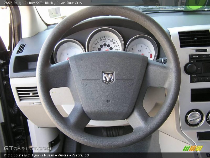 Black / Pastel Slate Gray 2007 Dodge Caliber SXT