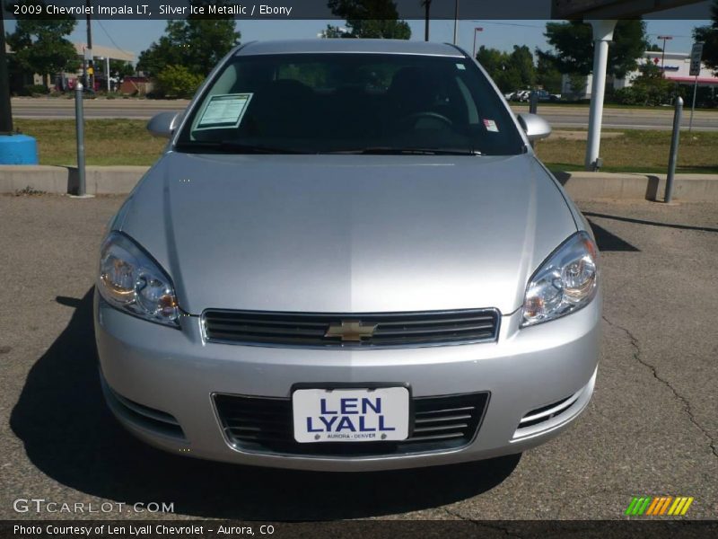 Silver Ice Metallic / Ebony 2009 Chevrolet Impala LT