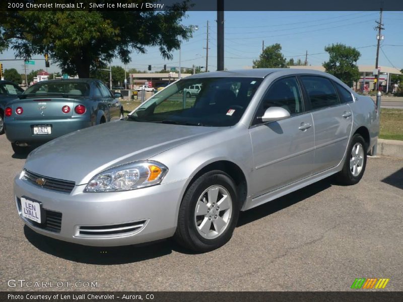 Silver Ice Metallic / Ebony 2009 Chevrolet Impala LT