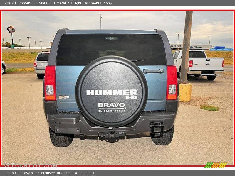 Slate Blue Metallic / Light Cashmere/Ebony 2007 Hummer H3