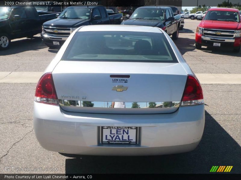 Silver Ice Metallic / Ebony 2009 Chevrolet Impala LT