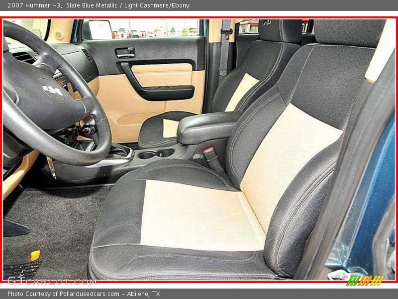 Slate Blue Metallic / Light Cashmere/Ebony 2007 Hummer H3