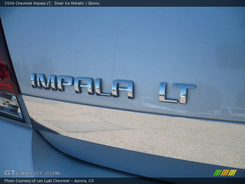 Silver Ice Metallic / Ebony 2009 Chevrolet Impala LT