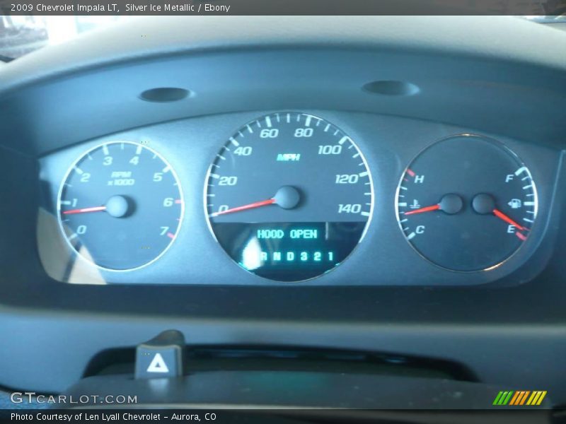 Silver Ice Metallic / Ebony 2009 Chevrolet Impala LT