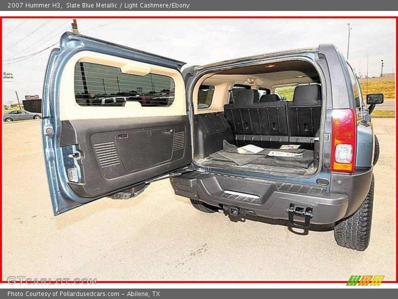 Slate Blue Metallic / Light Cashmere/Ebony 2007 Hummer H3