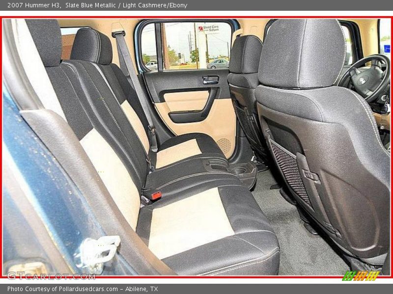 Slate Blue Metallic / Light Cashmere/Ebony 2007 Hummer H3