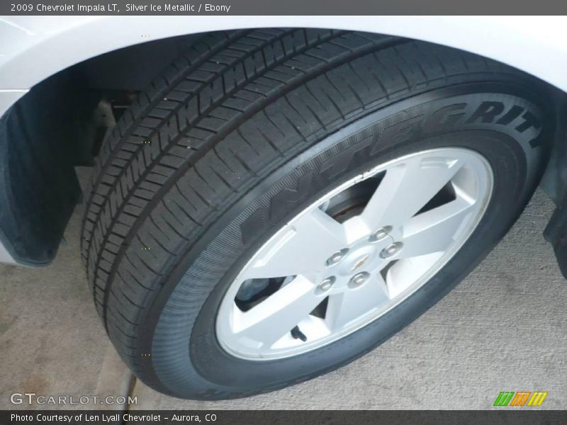 Silver Ice Metallic / Ebony 2009 Chevrolet Impala LT