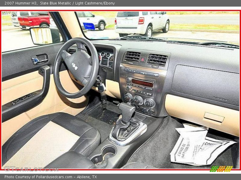 Slate Blue Metallic / Light Cashmere/Ebony 2007 Hummer H3