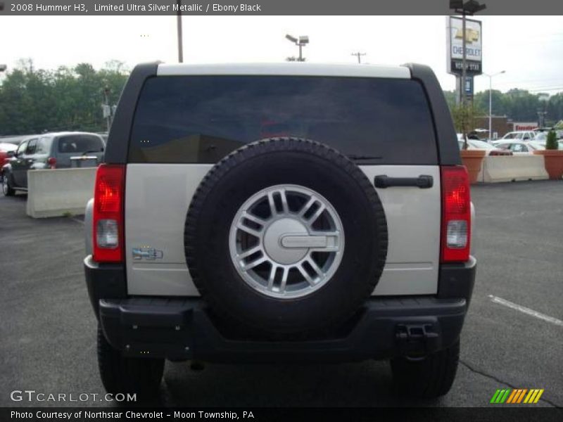 Limited Ultra Silver Metallic / Ebony Black 2008 Hummer H3