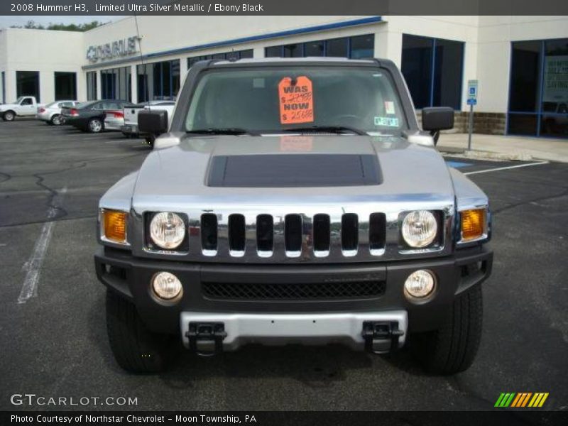 Limited Ultra Silver Metallic / Ebony Black 2008 Hummer H3