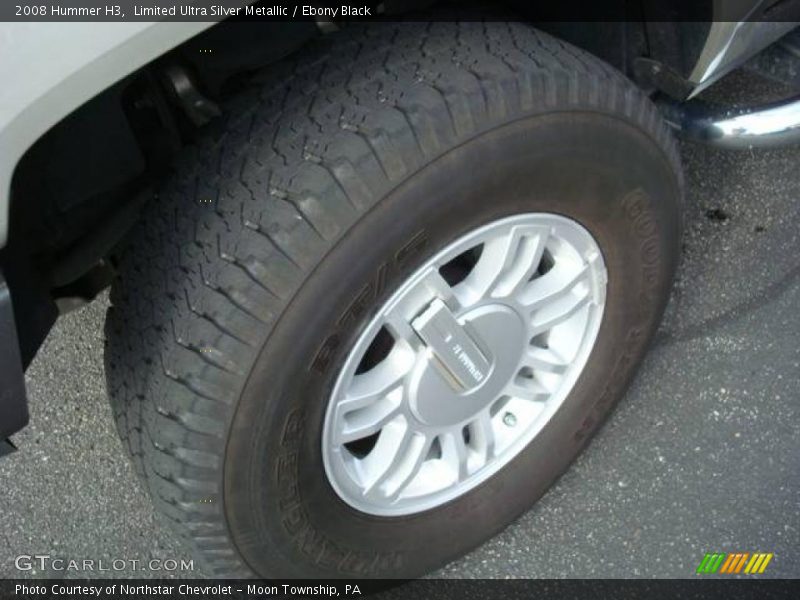 Limited Ultra Silver Metallic / Ebony Black 2008 Hummer H3