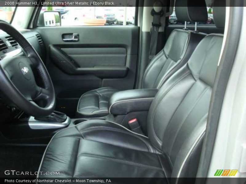 Limited Ultra Silver Metallic / Ebony Black 2008 Hummer H3