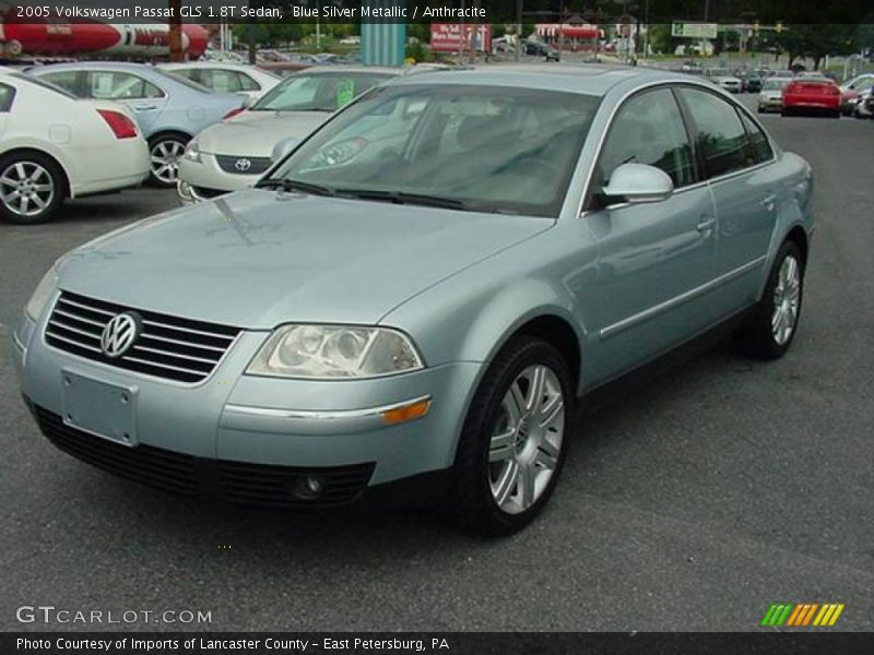 Blue Silver Metallic / Anthracite 2005 Volkswagen Passat GLS 1.8T Sedan