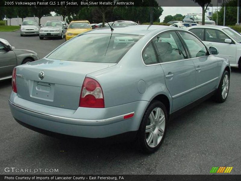 Blue Silver Metallic / Anthracite 2005 Volkswagen Passat GLS 1.8T Sedan