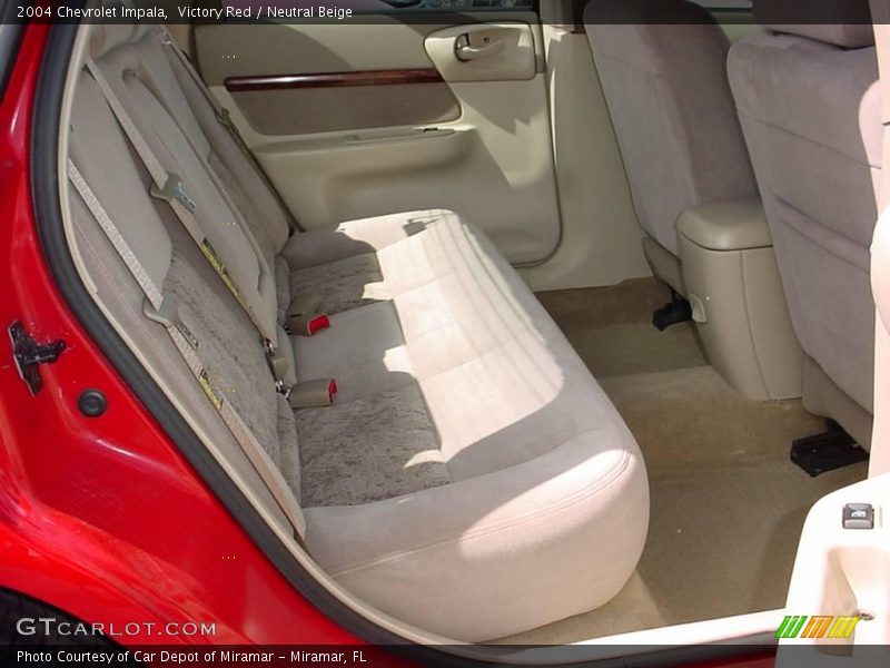Victory Red / Neutral Beige 2004 Chevrolet Impala