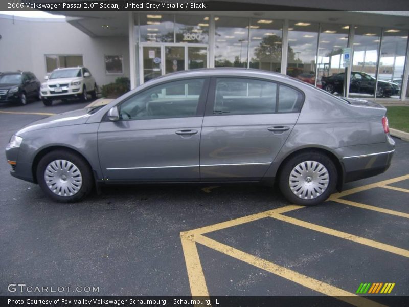 United Grey Metallic / Black 2006 Volkswagen Passat 2.0T Sedan