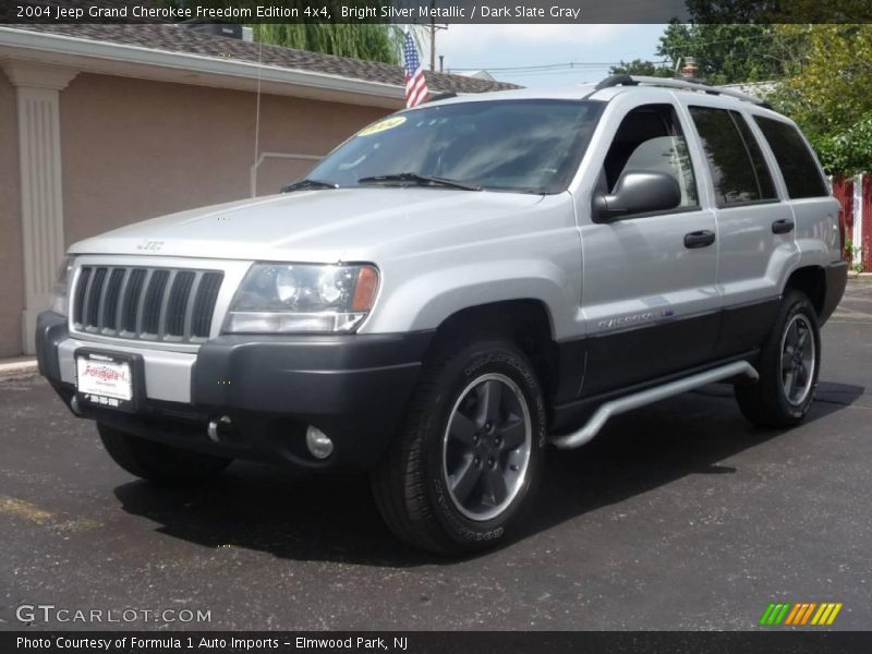 Bright Silver Metallic / Dark Slate Gray 2004 Jeep Grand Cherokee Freedom Edition 4x4