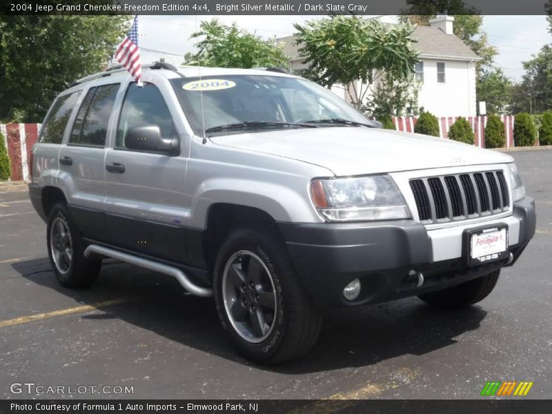 Bright Silver Metallic / Dark Slate Gray 2004 Jeep Grand Cherokee Freedom Edition 4x4