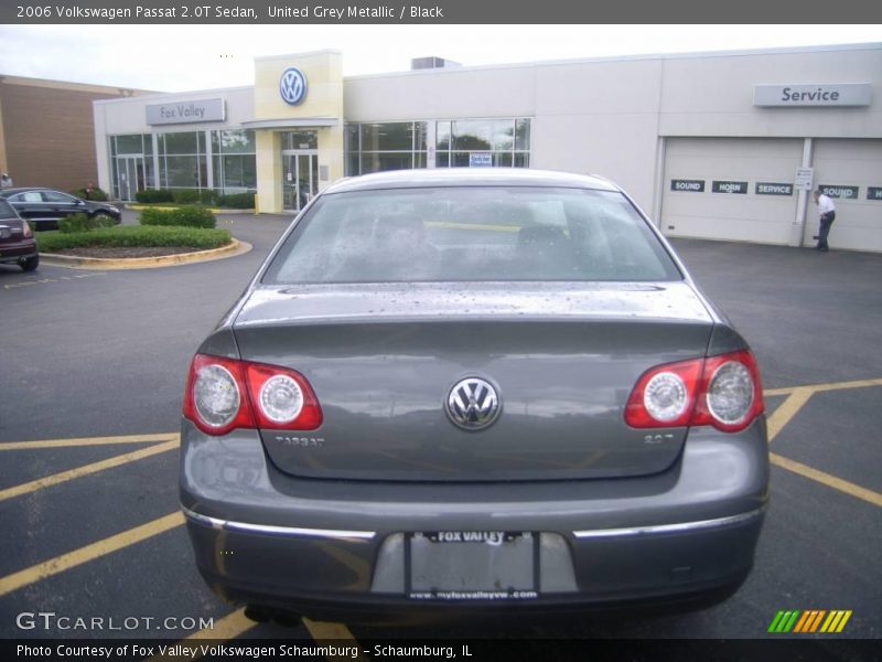 United Grey Metallic / Black 2006 Volkswagen Passat 2.0T Sedan