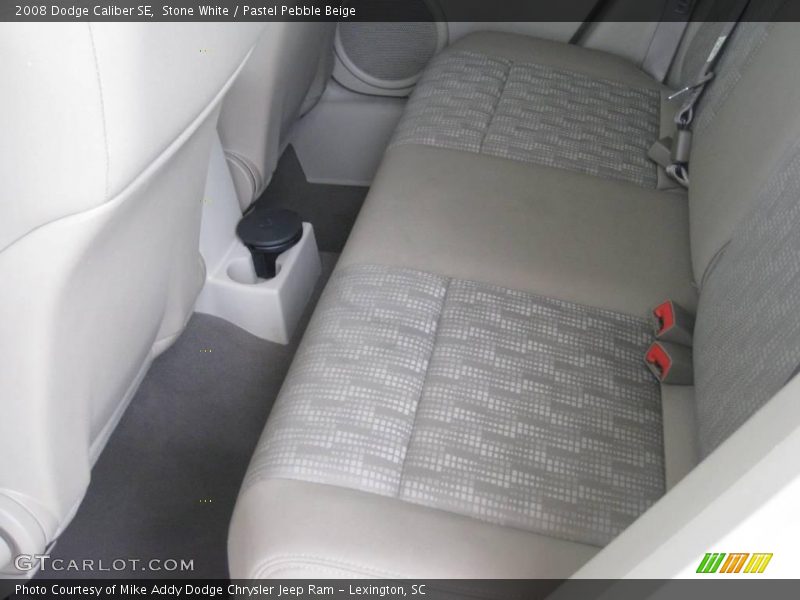 Stone White / Pastel Pebble Beige 2008 Dodge Caliber SE