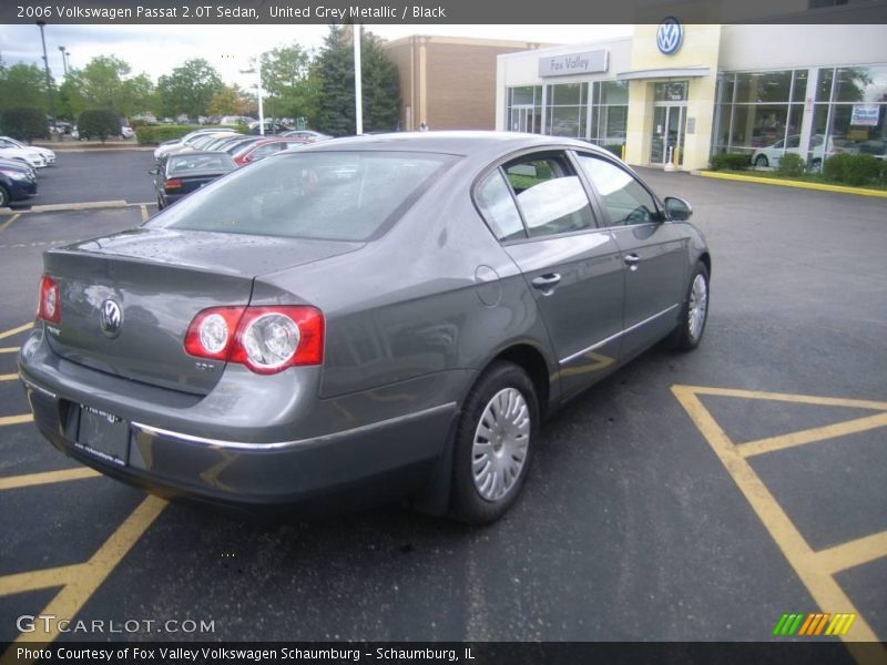 United Grey Metallic / Black 2006 Volkswagen Passat 2.0T Sedan