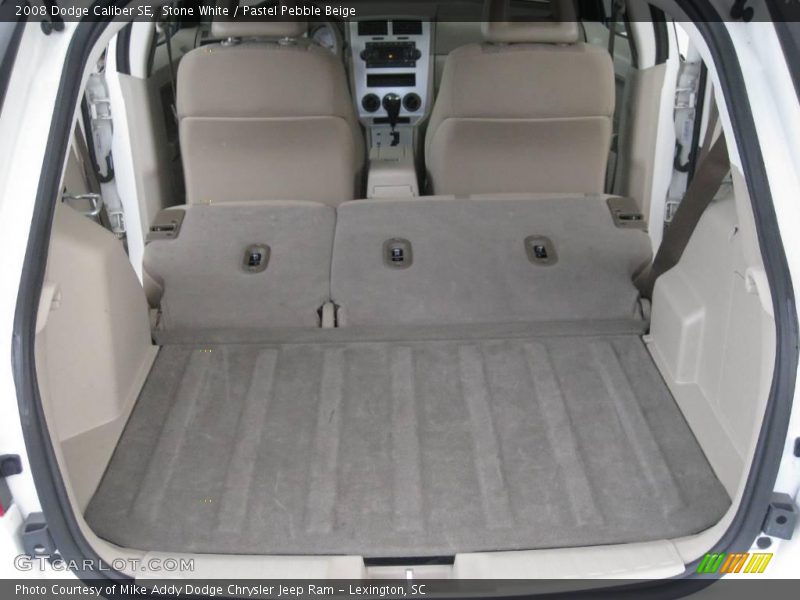 Stone White / Pastel Pebble Beige 2008 Dodge Caliber SE