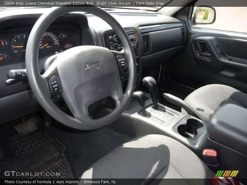 Bright Silver Metallic / Dark Slate Gray 2004 Jeep Grand Cherokee Freedom Edition 4x4